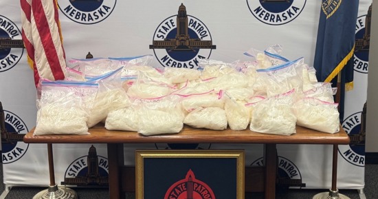 Troopers Find 130 LBs of Methamphetamine in I-80 Traffic Stop