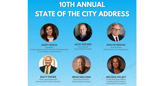 Grand Island Young Professionals to the 10th Annual State of the City Address