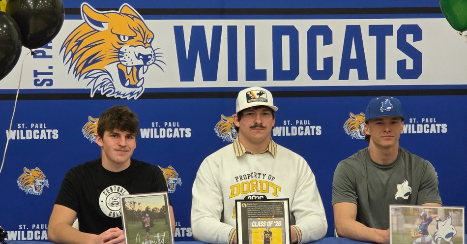 St. Paul Trio Sign Letters of Intent