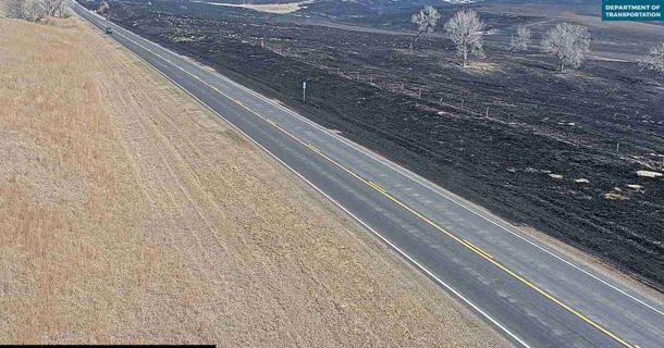 Courtesy/NDOT. Highway south of Gothenburg