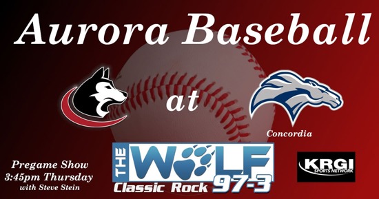 Aurora Baseball visits Concordia