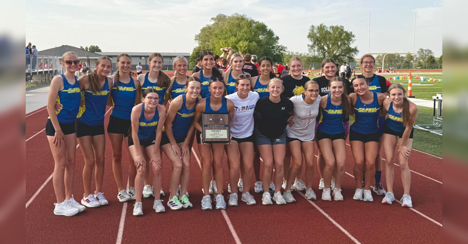 TrackCats Send 14 To State In 21 Events; Girls Win C6 District, Boys 3rd