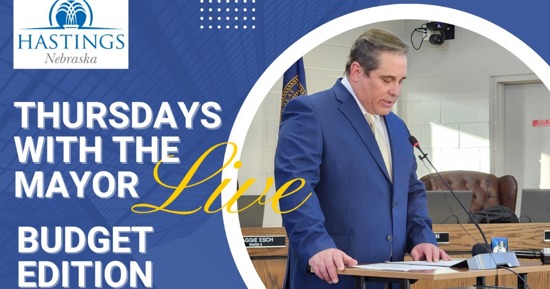 Thursdays with the Mayor Live Coming to Hastings in August