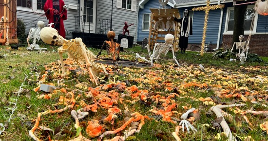 Hastings Parks and Recreation Department's Halloween Light Fight contest Winner Announced