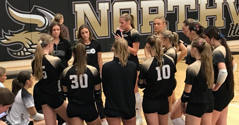 Northwest VB Sweeps into B-4 Final