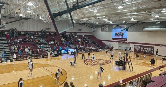 Northwest Volleyball Falls In Straight Sets at Waverly 