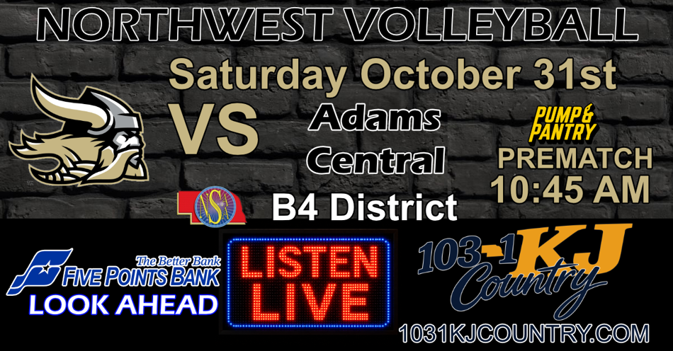 2026-10-31T10:45|Grand Island Northwest Vs Adams Central|HS Volleyball|KKJK